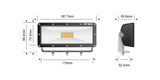 STEDI Hyper LED Flood Light 8" 60W