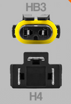 STEDI Dual Connector Plug & Play SMART HARNESS™ High Beam Driving Light Wiring