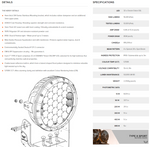 STEDI 7" Type-X Sport LED Driving Lights