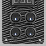STEDI Carbon Switch Panel With USB And Digital Volt Meter