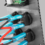 STEDI Carbon Switch Panel With USB And Digital Volt Meter
