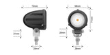 STEDI MCX10 Motorcycle LED Light Driving Beam