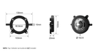 STEDI Boost Integrated Driving ARB Delux LED Fog Light Upgrade