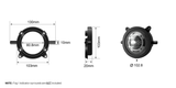STEDI Boost Integrated Driving ARB Delux LED Fog Light Upgrade