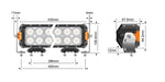STEDI ST3303 Pro 18.4" Double Row Ultra High Output LED Bar