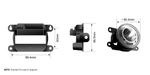 STEDI Boost Integrated Driving Light Type-A LED Fog Light Upgrade